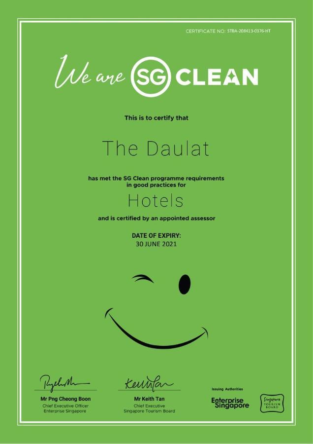 The Daulat By Hotel Calmo Singapour Extérieur photo